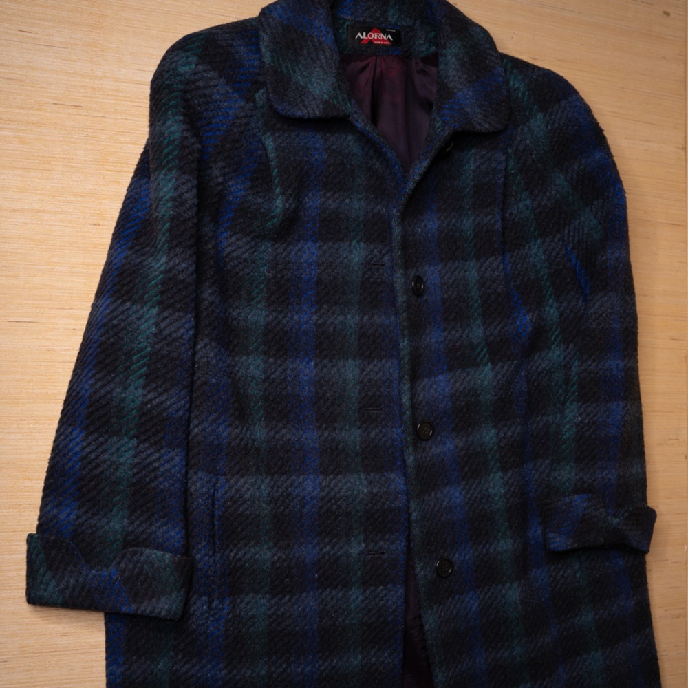 Vintage 80s Alorna by Forstmann wool coat